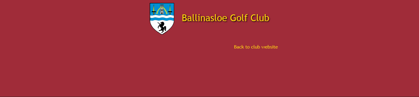 Ballinasloe Golf Club